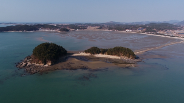 서천 쌍도 갯벌. [교육사랑신문 권성하 기자]